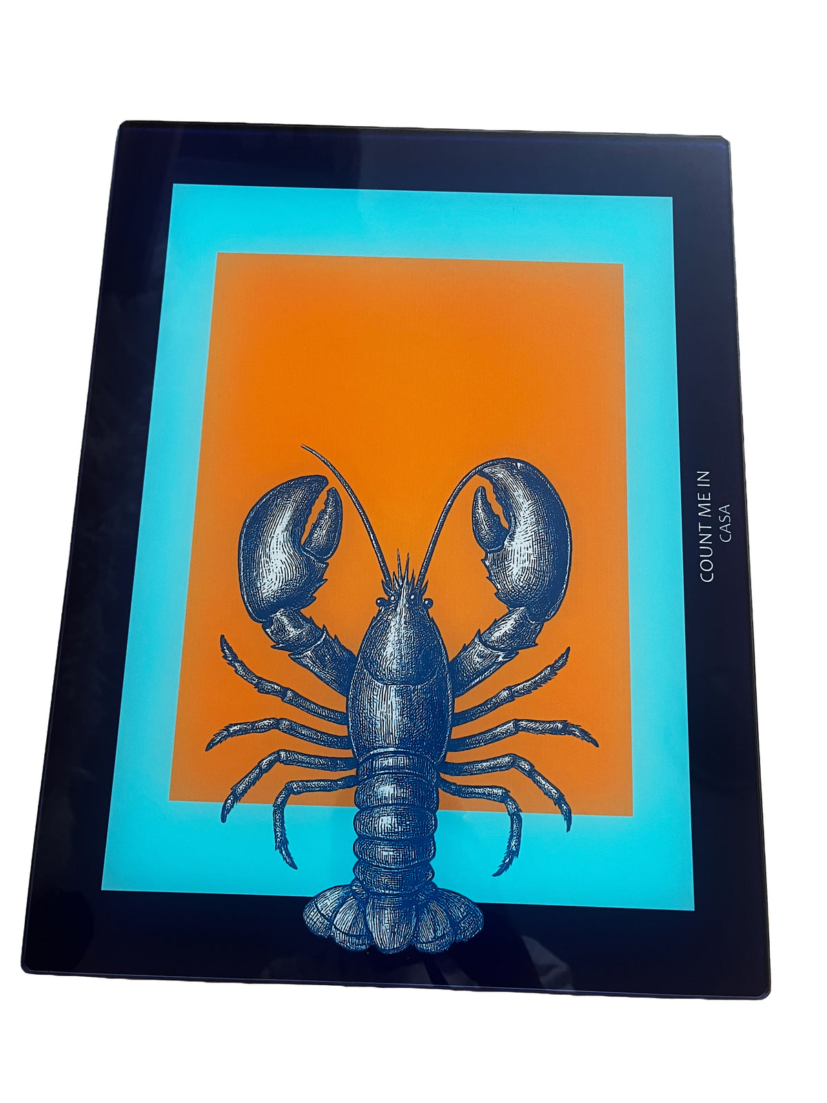 Blue Lobster Cutting Board