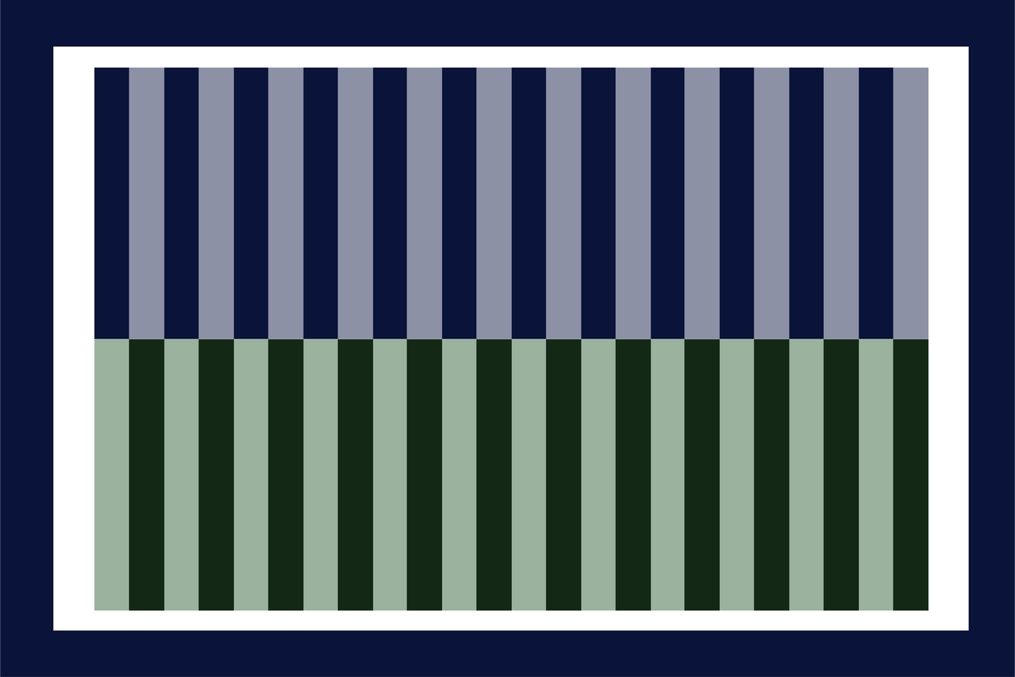 Green Lines Placemat