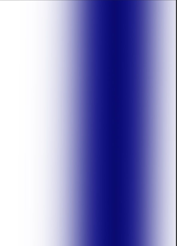A vertical gradient color swatch transitioning from white on the left to deep navy blue in the center and fading to a light lavender-gray on the right.