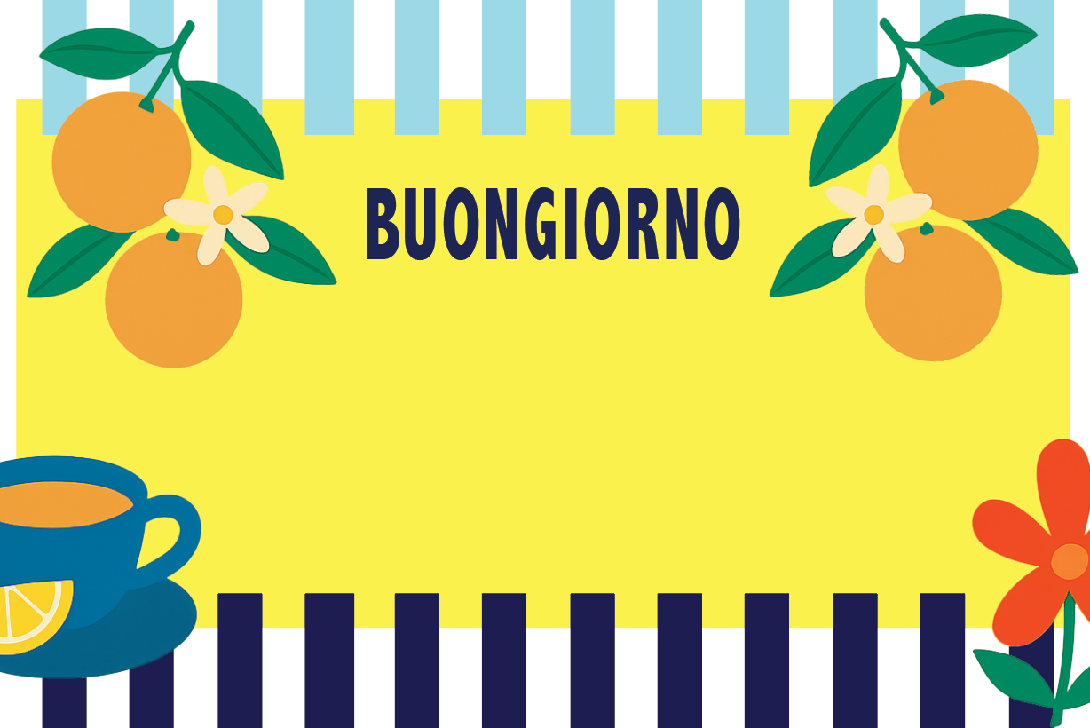 Buongiorno Placemat