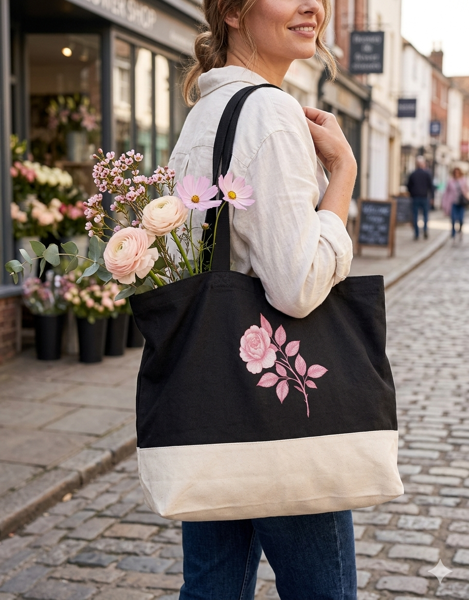Organic Cotton Shopping Bags