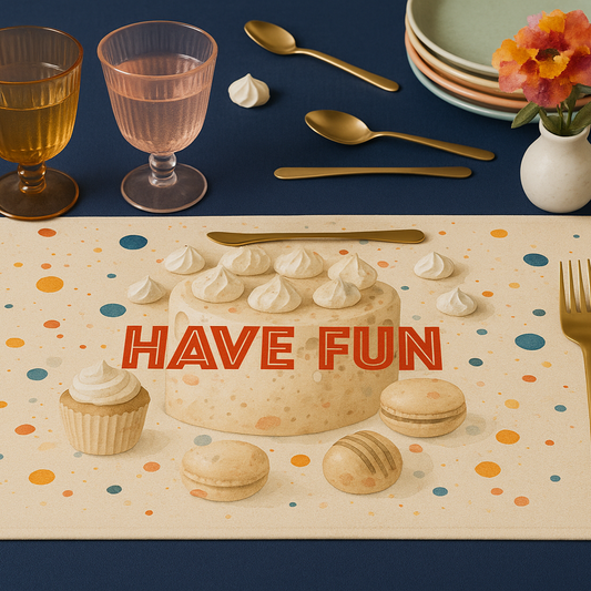 Dessert Placemat