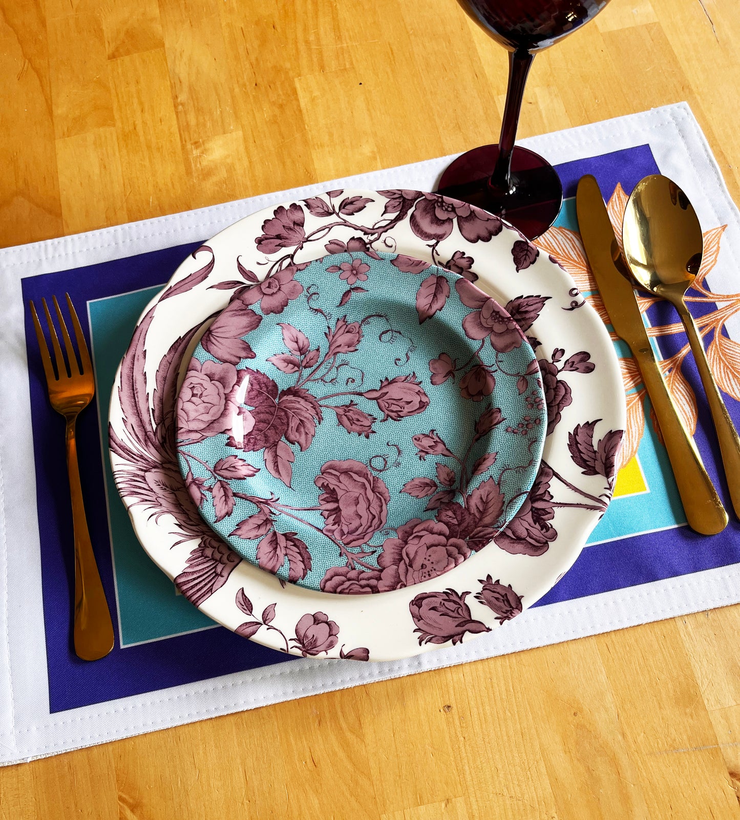Yellow Peony Placemat