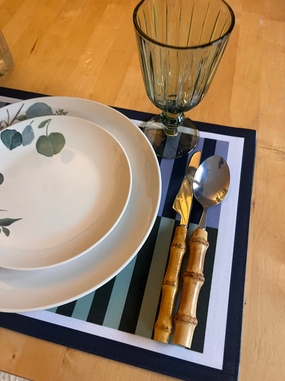 Green Lines Placemat