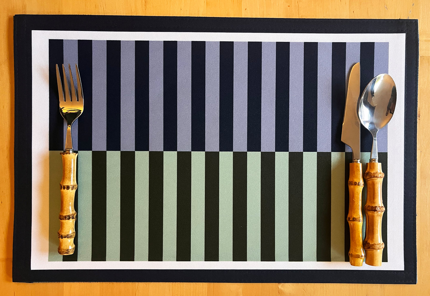 Green Lines Placemat