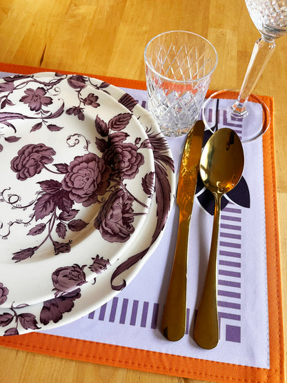Purple Little Flower Placemat