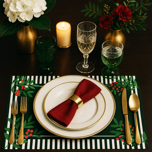 Christmas Holly Placemat