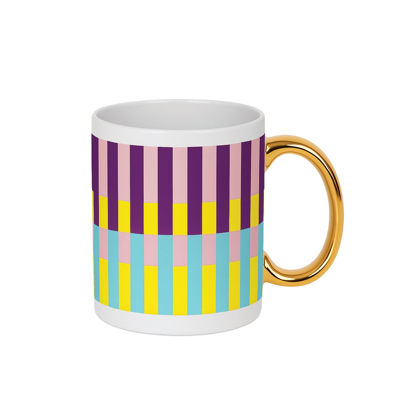 Yellow Lines Mug