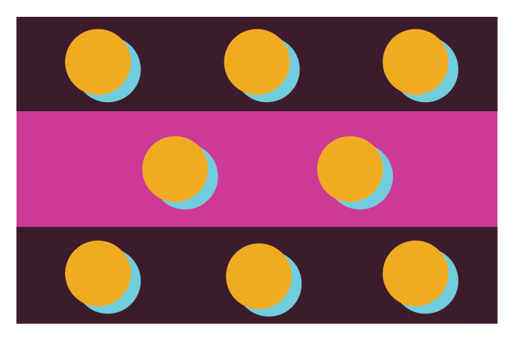 Pink Polka Dot Placemat