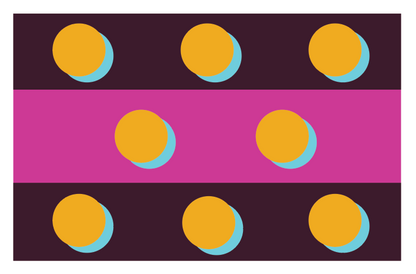 Pink Polka Dot Placemat